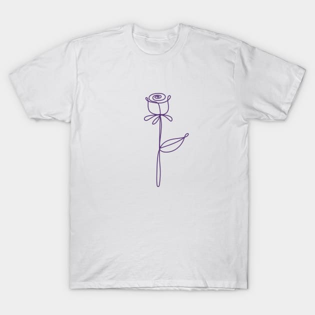 Rose T-Shirt by MisturaDesign